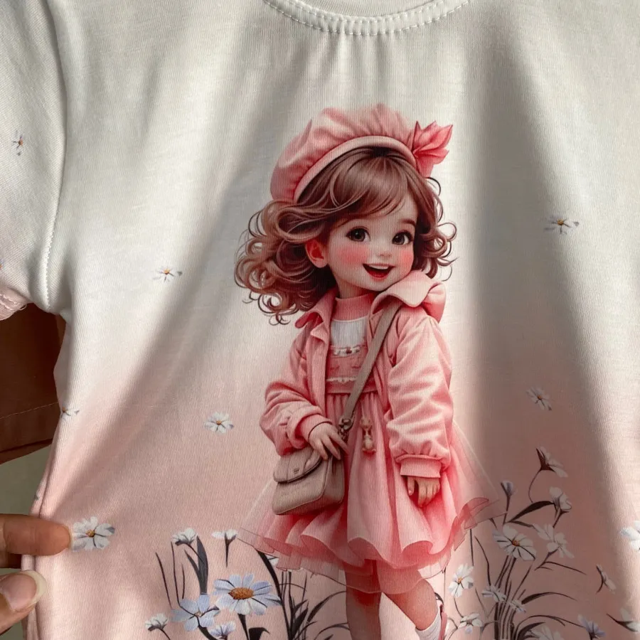 تیشرت شلوارک دخترونه
