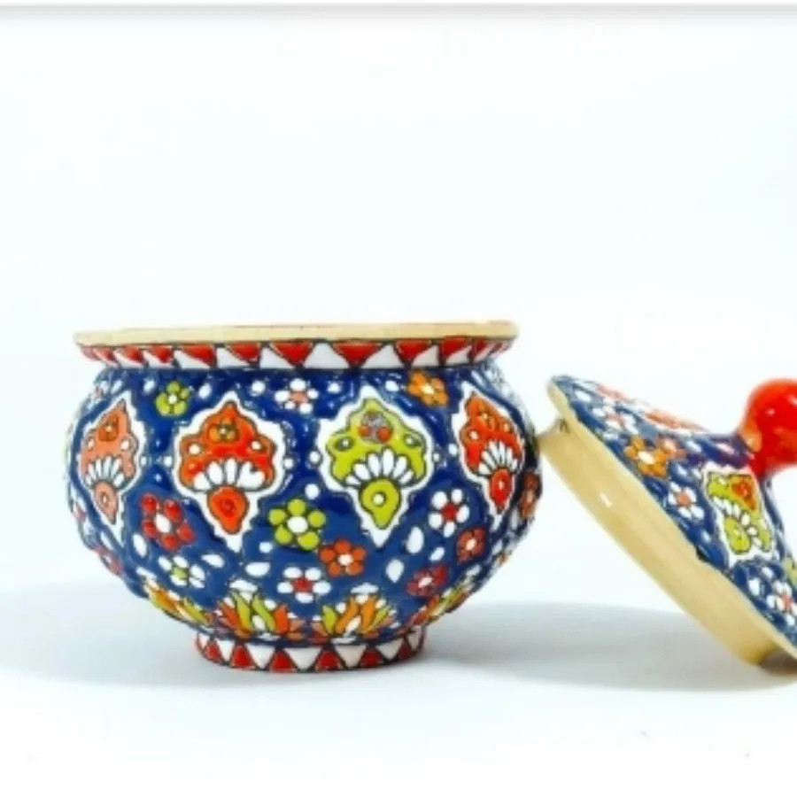 قندون میناکاری شده سفالی