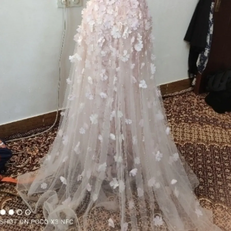 پیراهن جواهر دوزی مجلسی
