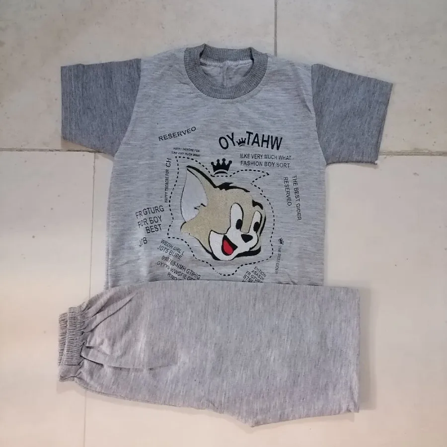 ست تیشرت شلوارک پسرانه