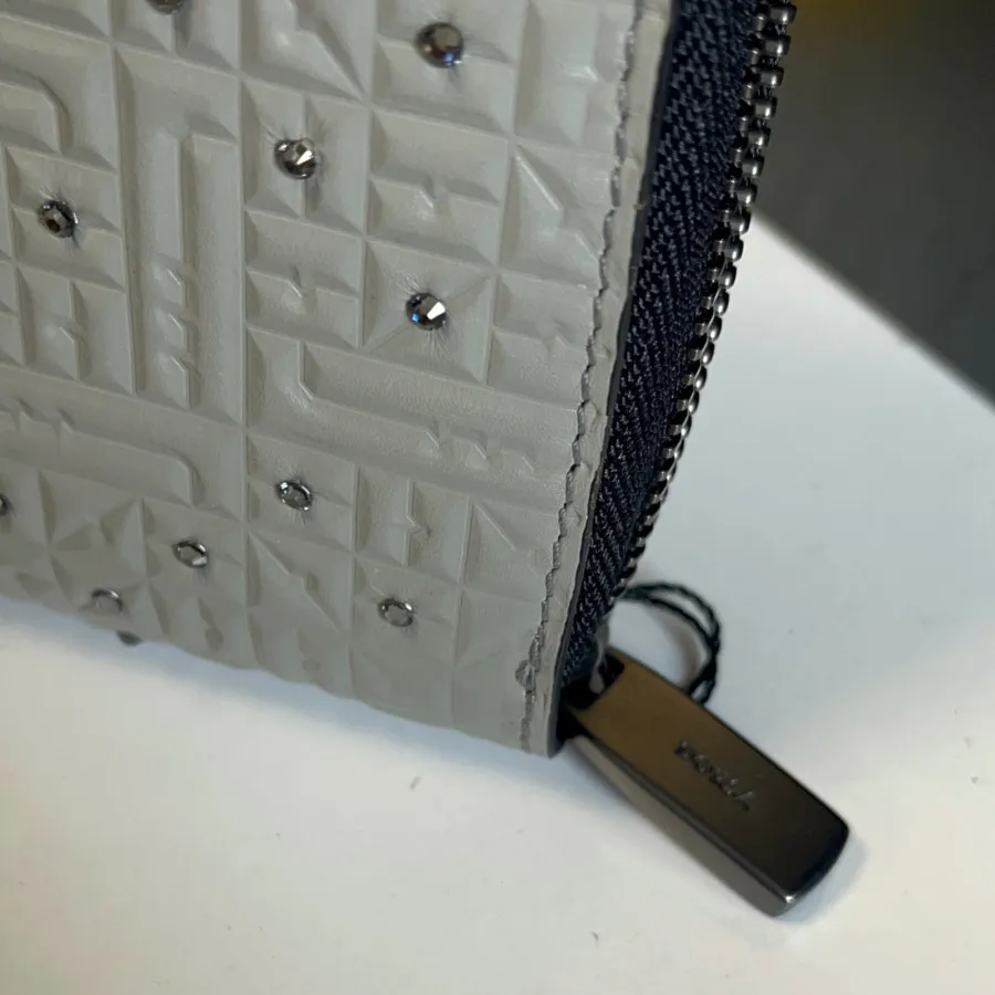 کیف پول سوارسکی چرم درسا