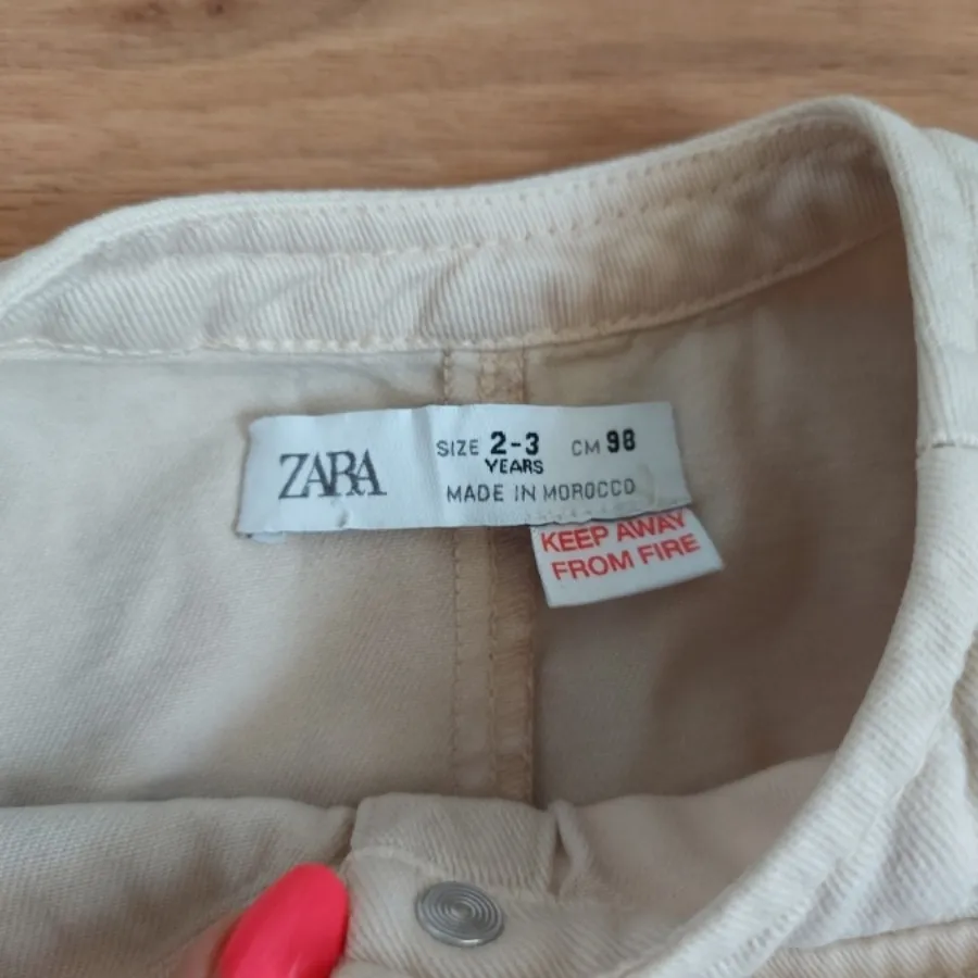 پیراهن کتان زارا zara
