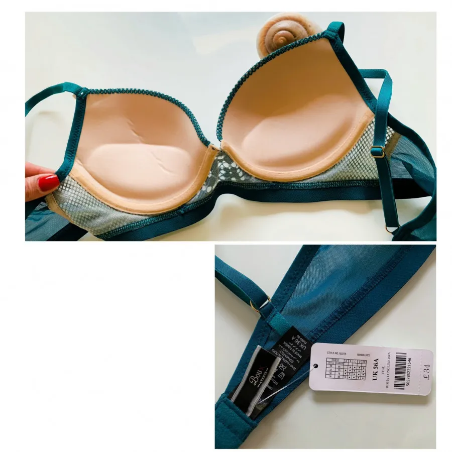 Teal Misha longline brA