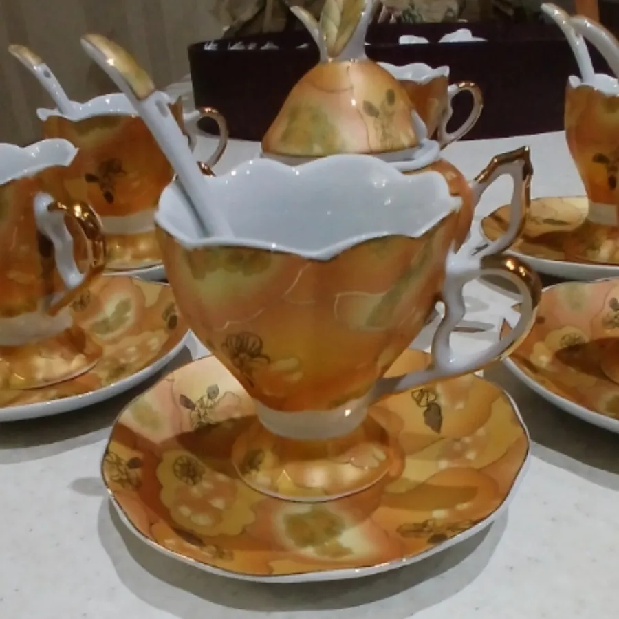 قهوه خوری، فنجان نعلبکی