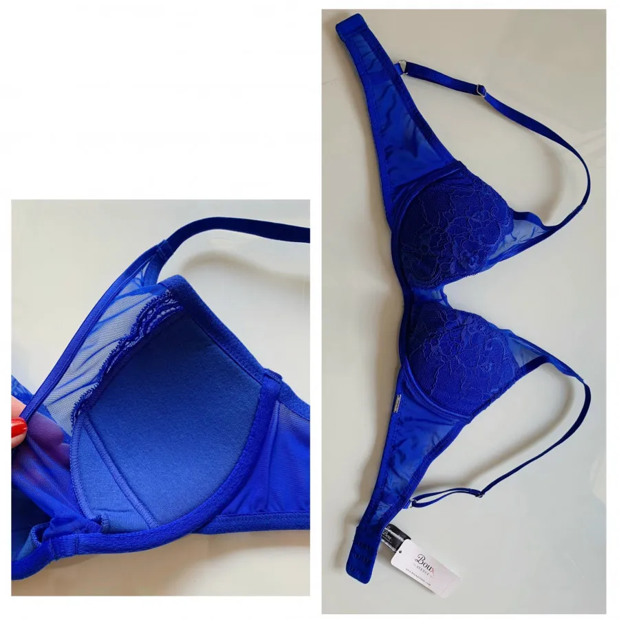 Cobalt Blue Aisha Plunge