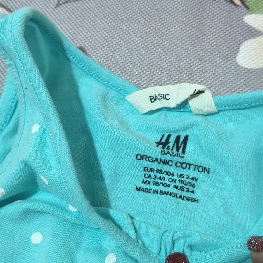 تاپ دخترانه h&m