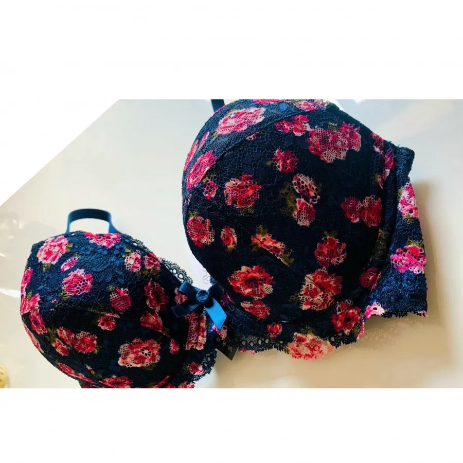 Chloe Rose Plunge Bra