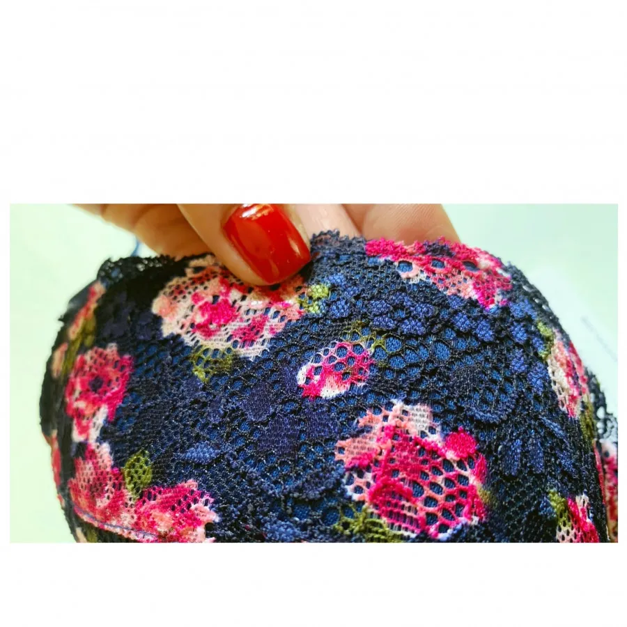 Chloe Rose Plunge Bra