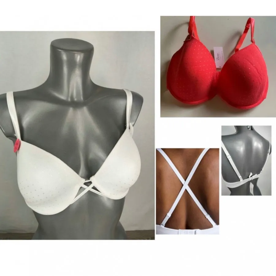 Coral Maddy Plunge Bra
