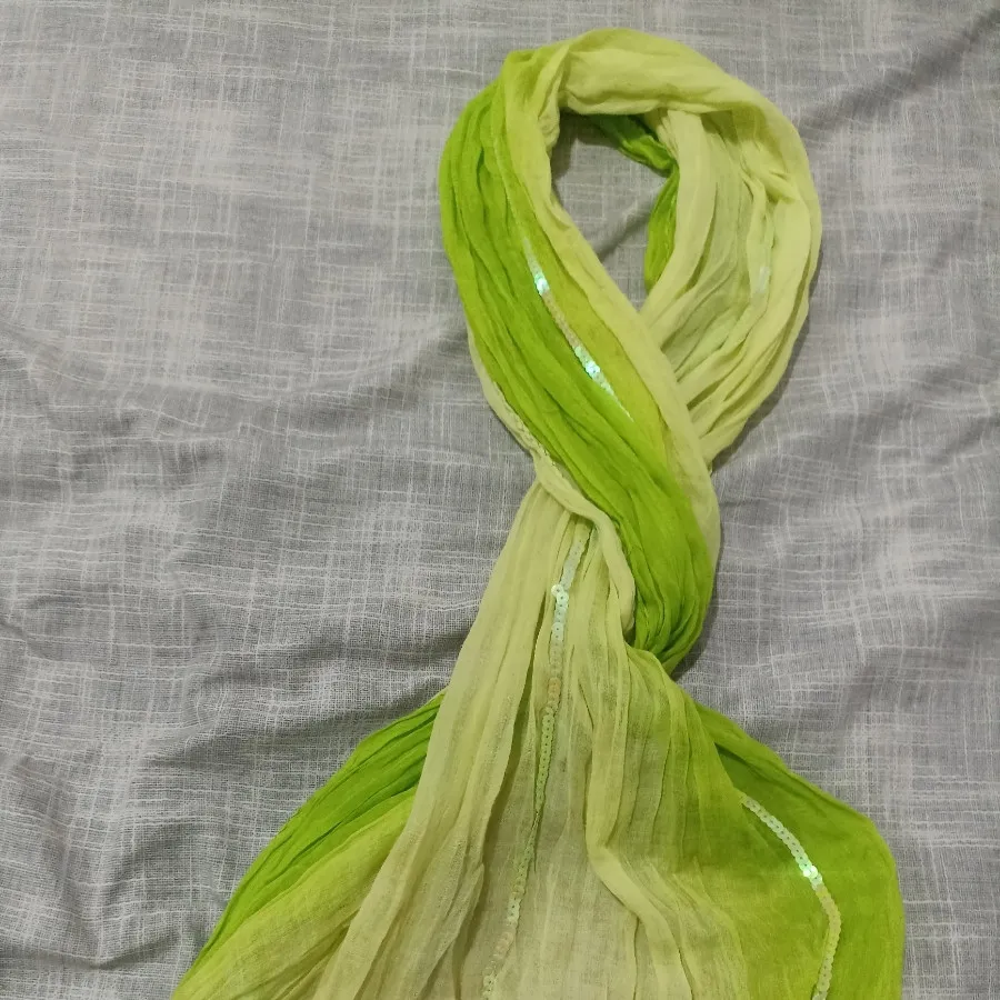 شال نخی دو رنگ