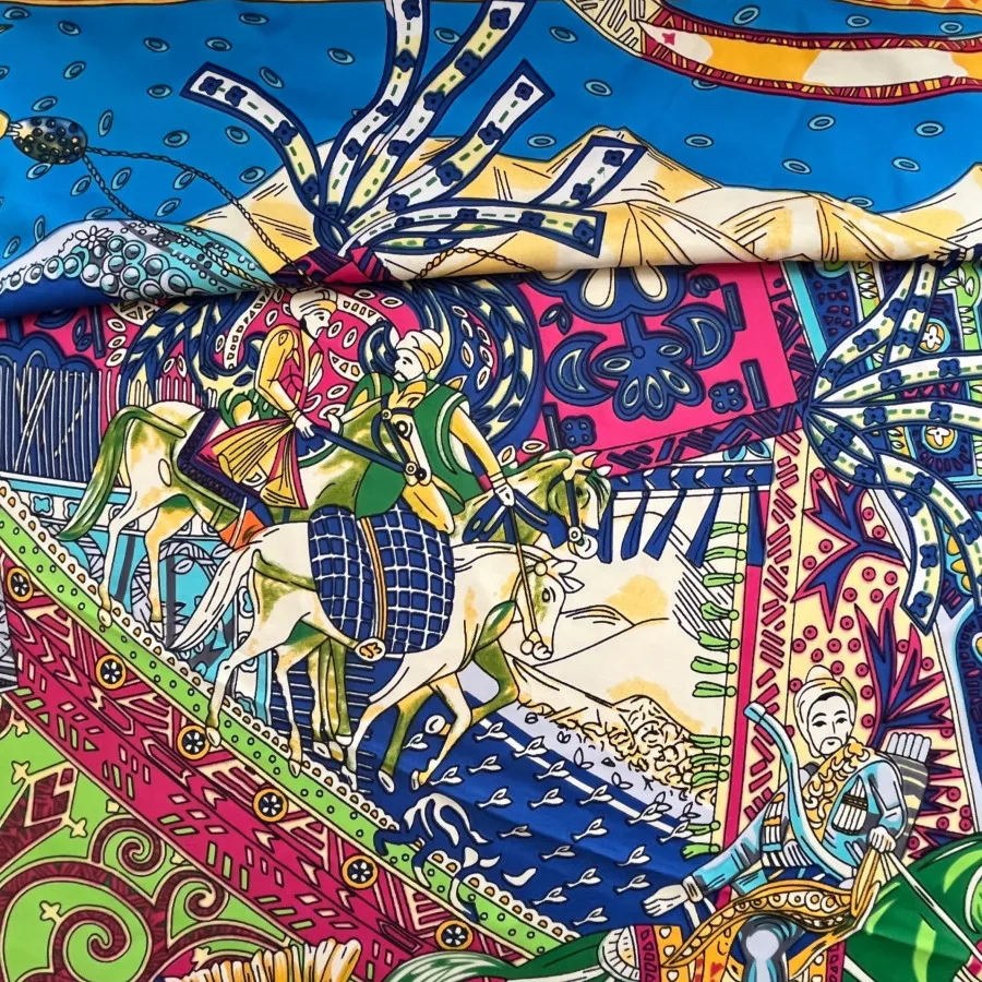 روسری قواره دار ابریشم