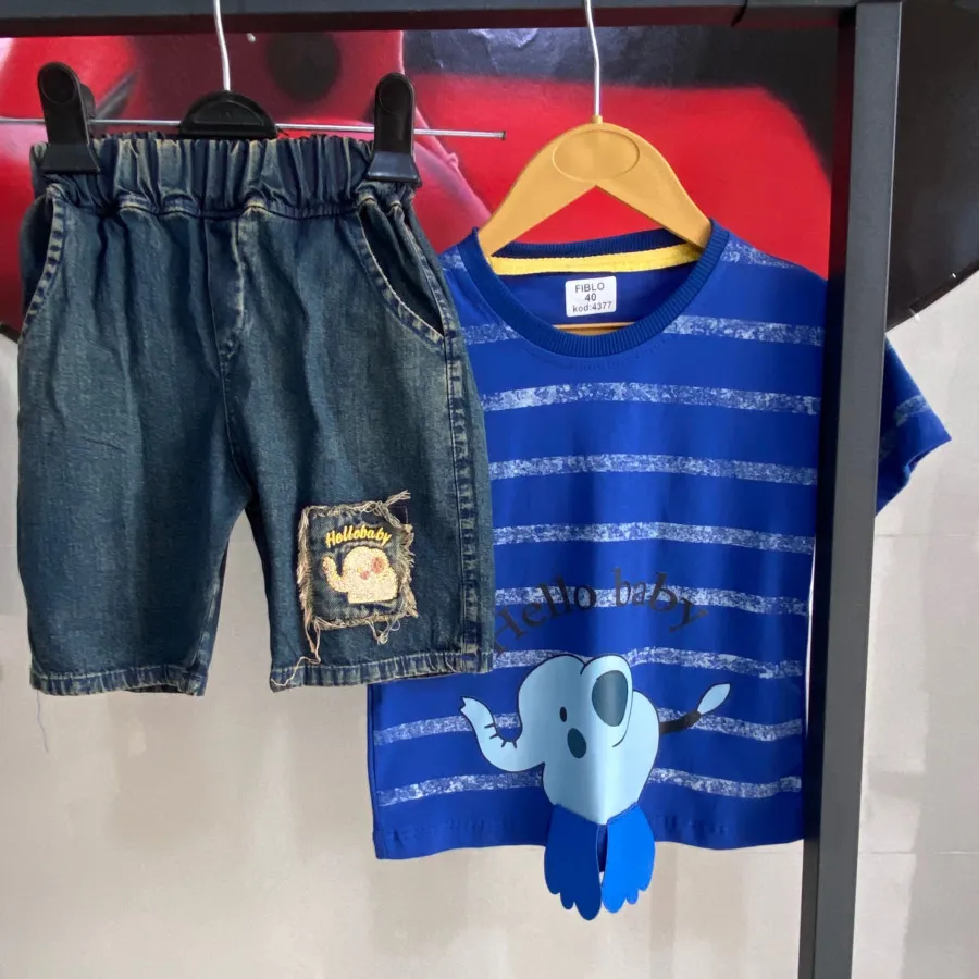 تیشرت شلوارک پسرونه