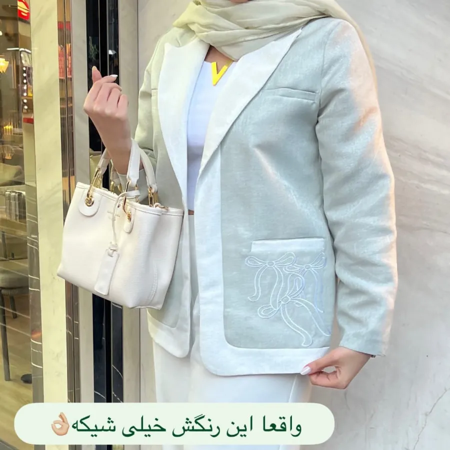 مانتو ژاکارد 4 رنگ