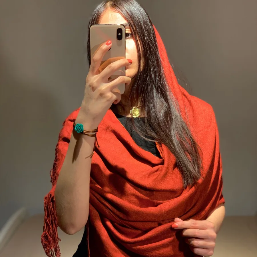 شال ساده حراج