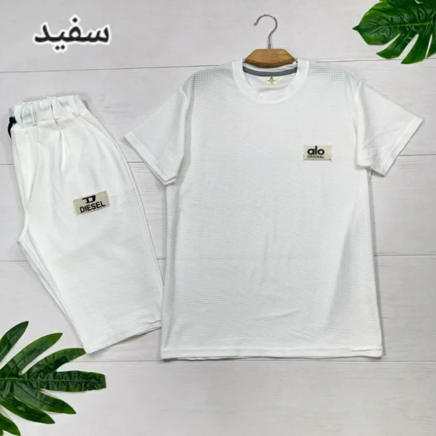 ست تیشرت شلوارک مردانه