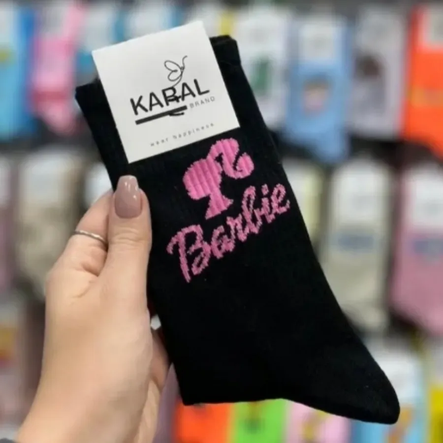 جوراب فانتزی باربی