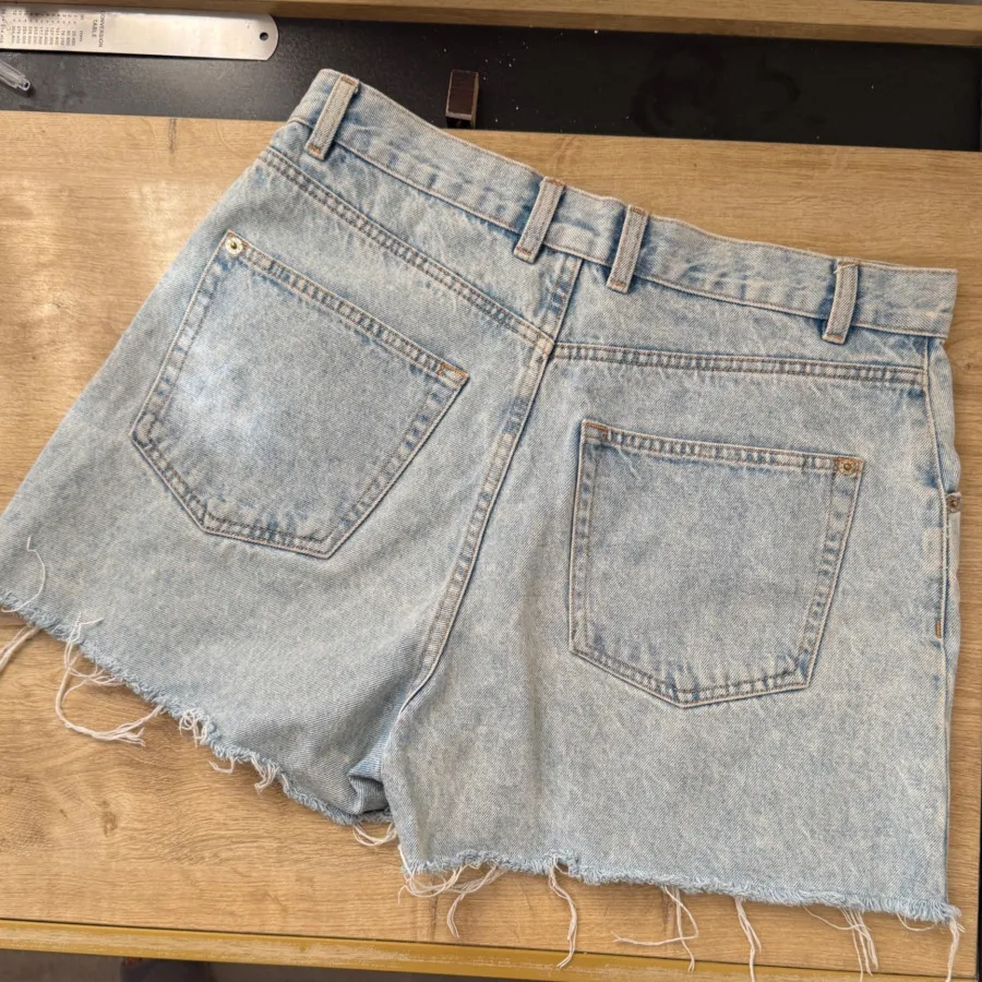 شلوارک جین pull & bear