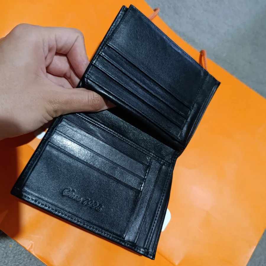 کیف پول مشکی مارال چرم