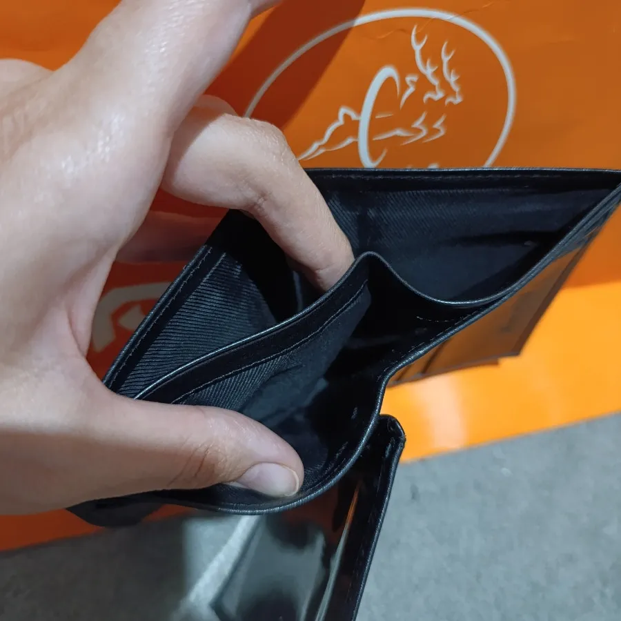 کیف پول مشکی مارال چرم