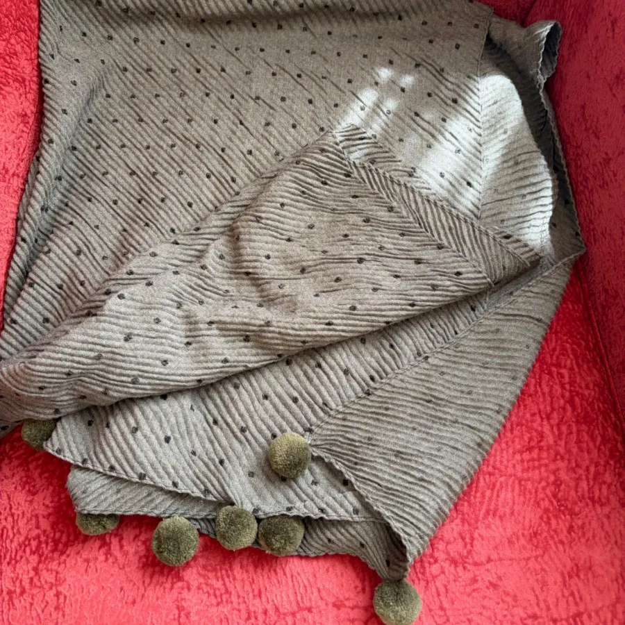 شال پلیسه کج راه