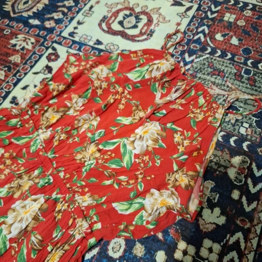 پیراهن ساحلی گلگلی
