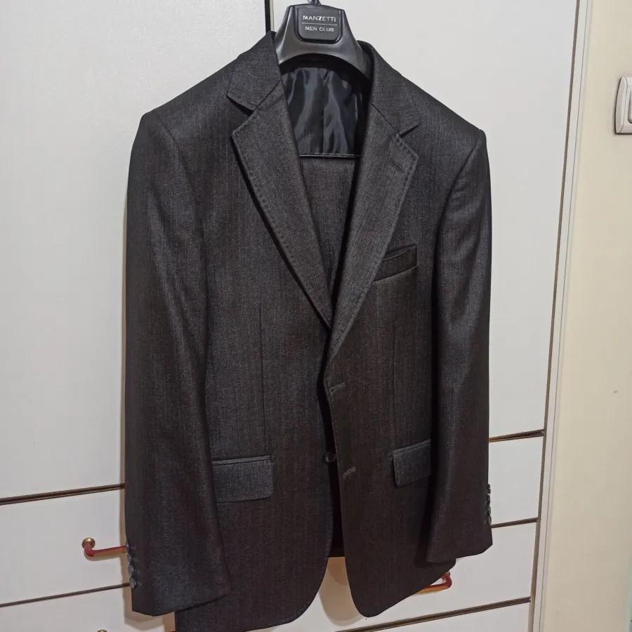 کت شلوار نوک مدادی مردانه