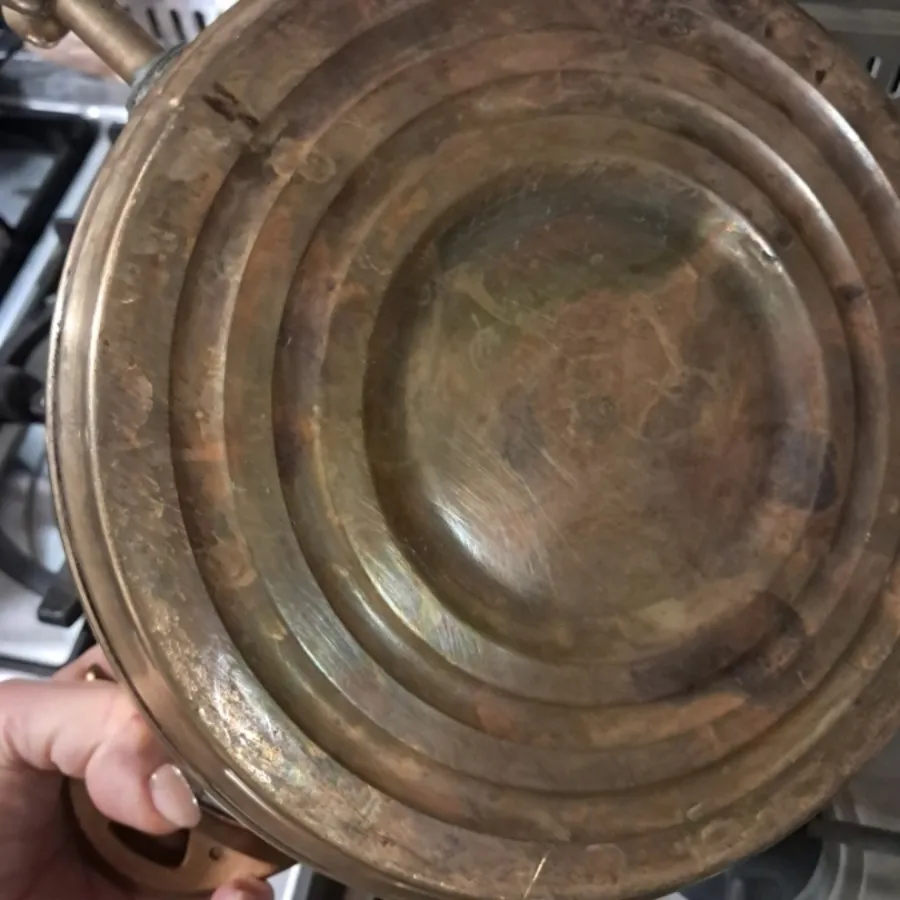 کتری استیل طلایی