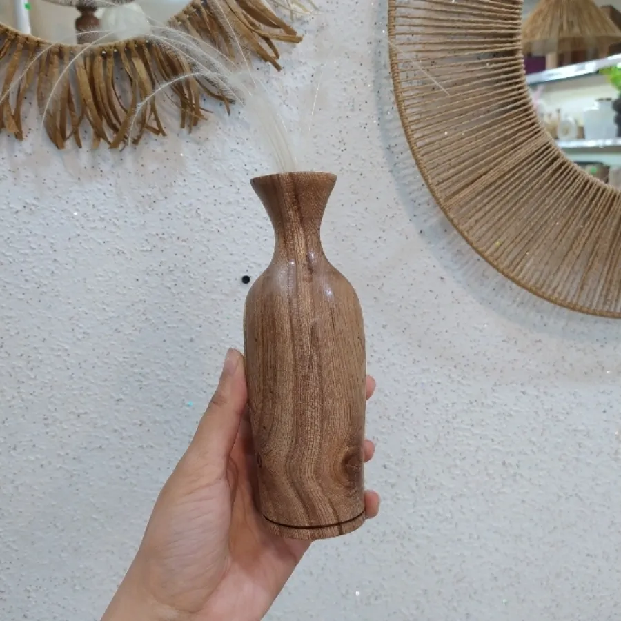گلدان چوبی