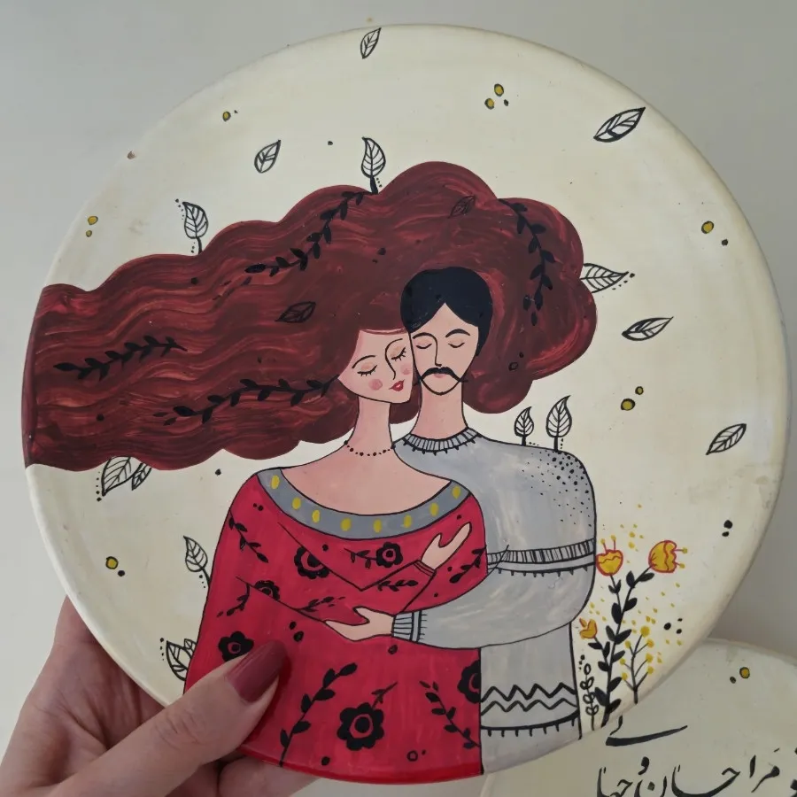 بشقاب یا دیوارکوب هنری