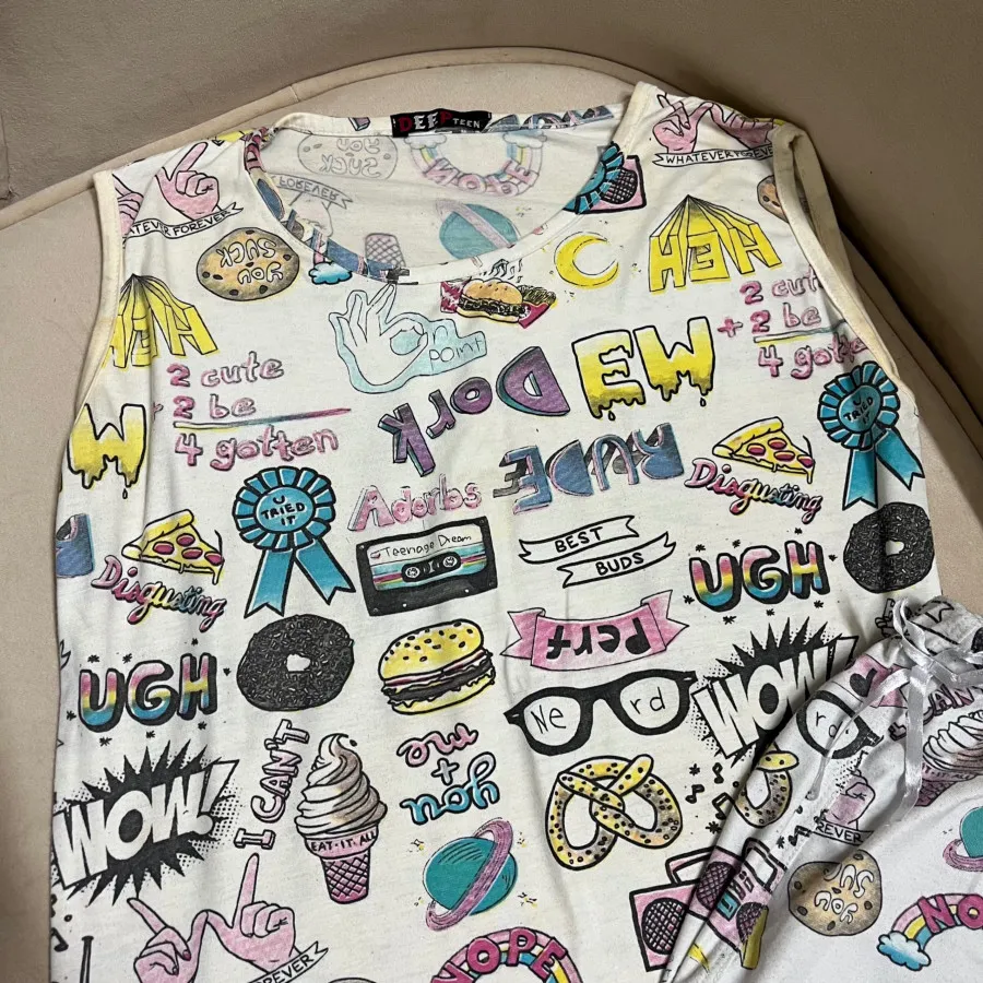 تاپ شلوارک ست