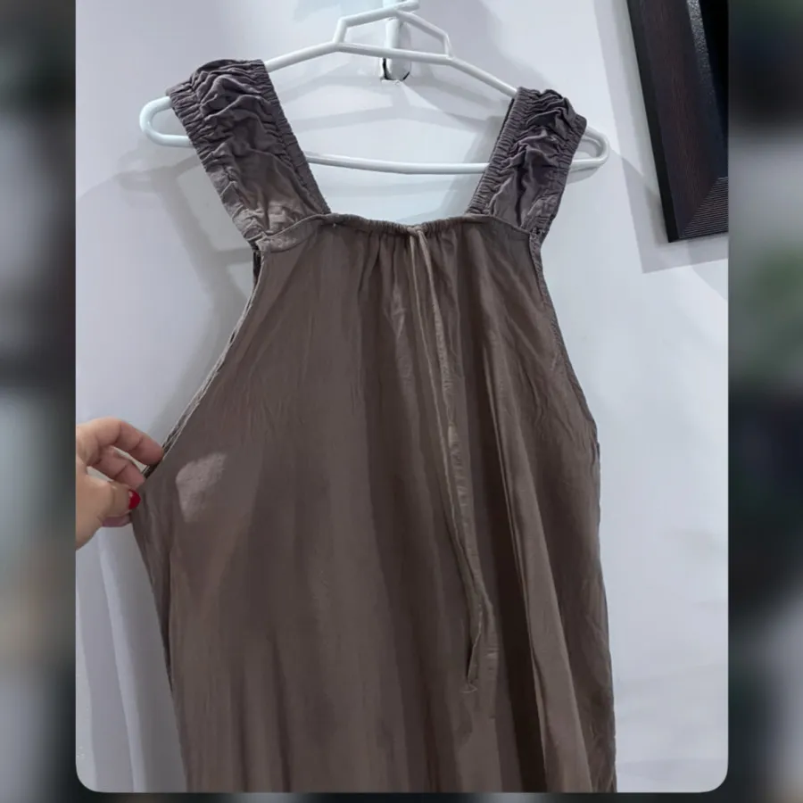پیراهن نخی ساحلی