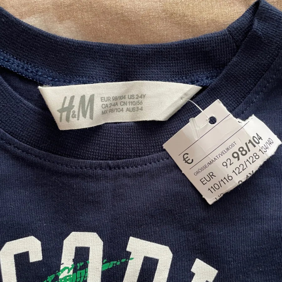 بلوز بچه‌گانه h&m