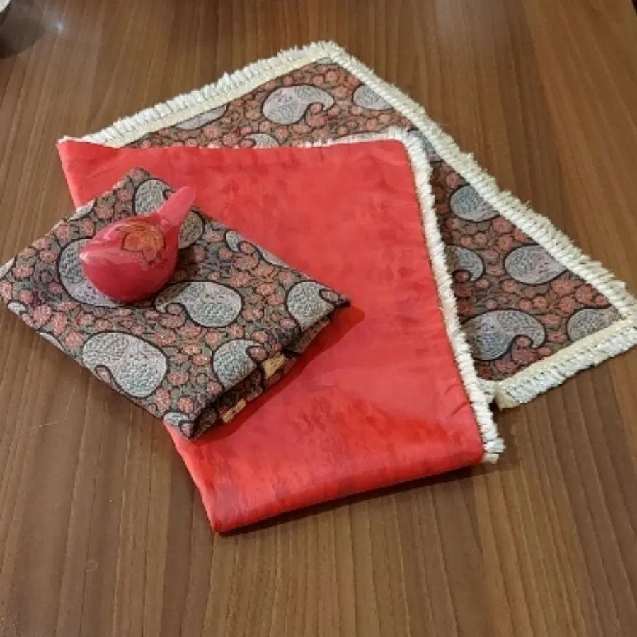 رومیزی ترمه قدیمی