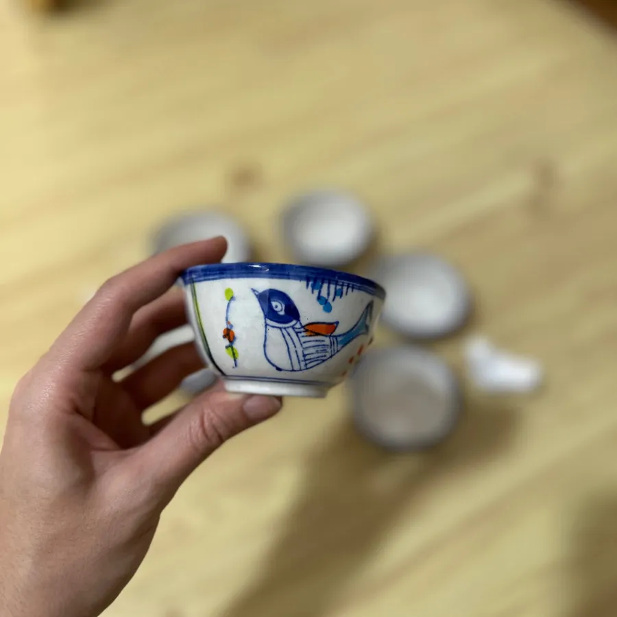 ست هفت سین لعابی