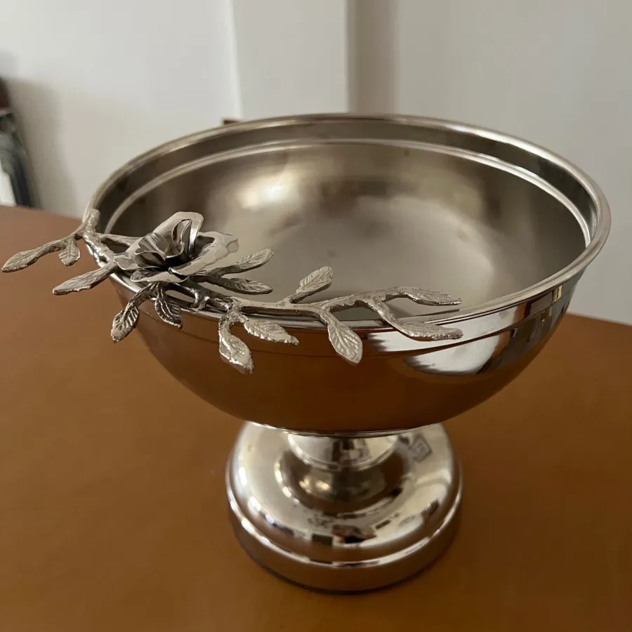 میوه خوری استیل طرح گل