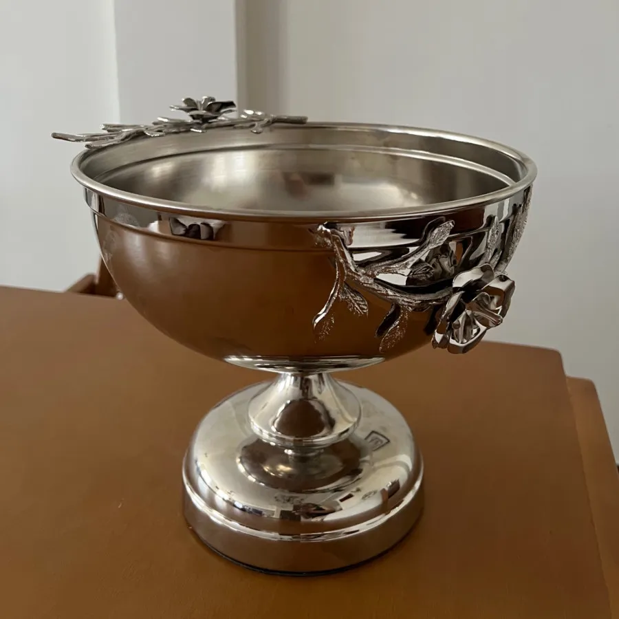 میوه خوری استیل طرح گل