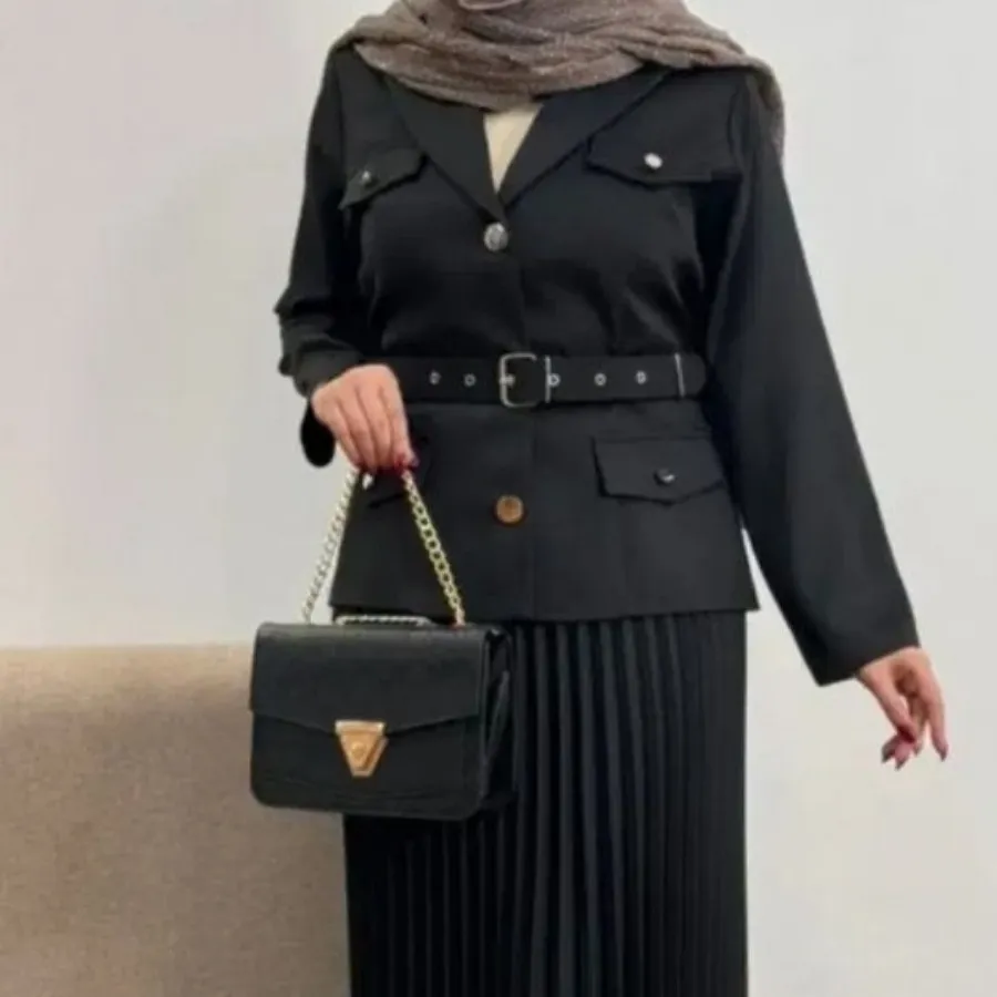 کت و دامن پلیسه تا سایز48
