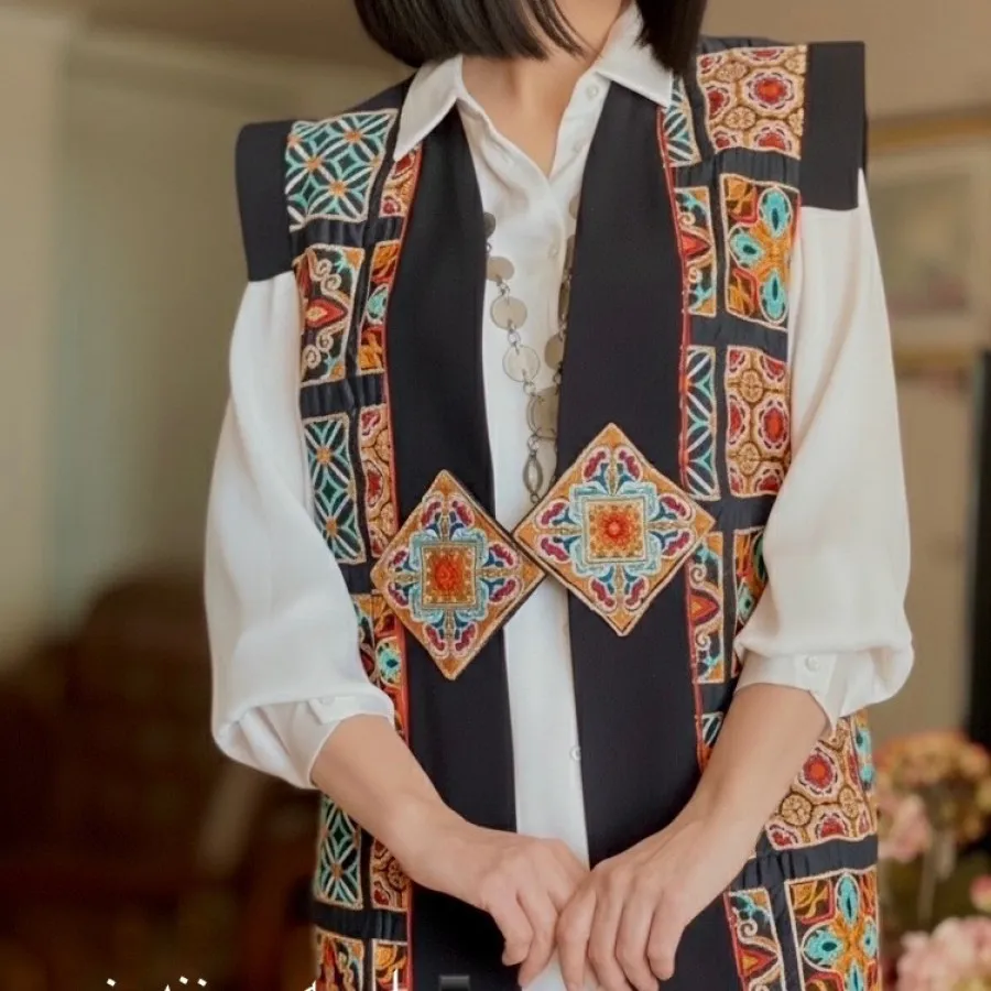 جلیقه سوزندوزی