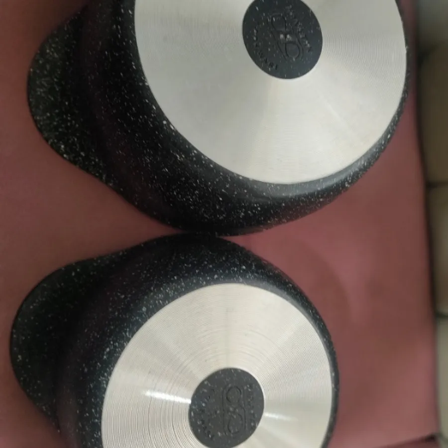 دوعدد قابلمه گرانیت نو XL