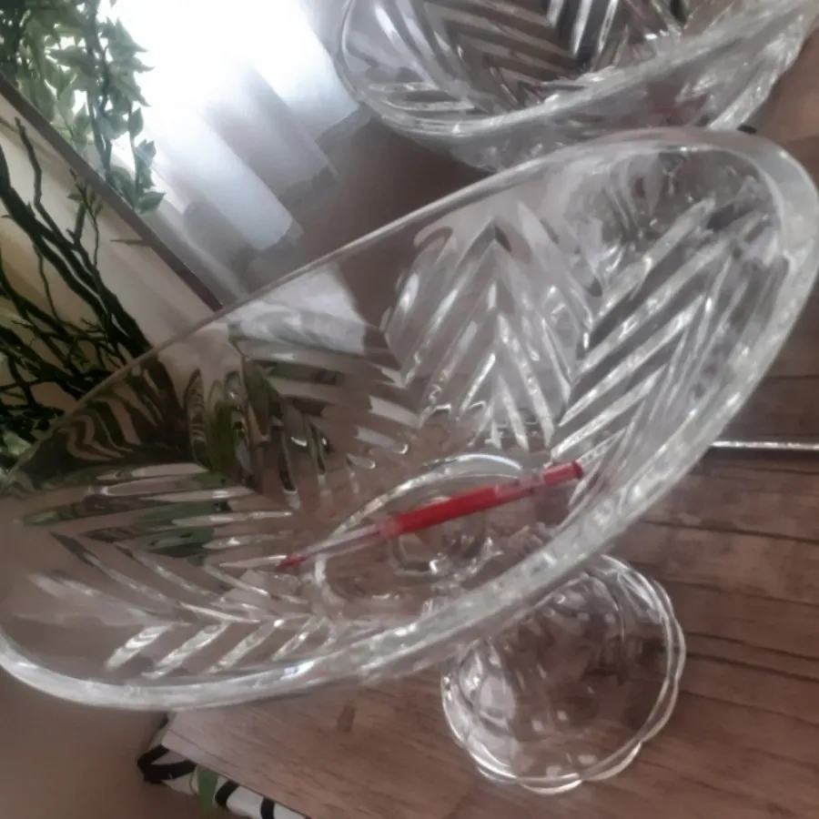 ظرف میوه خوری کریستال