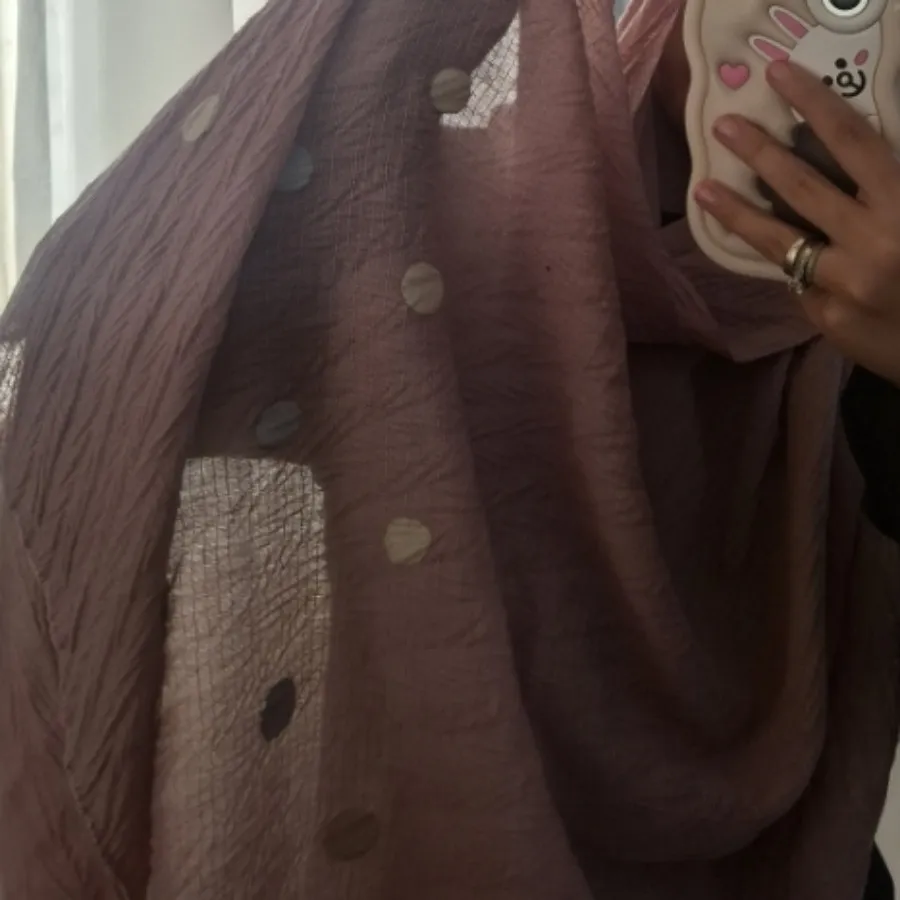 شال صورتی یاسی