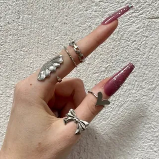 پک انگشتر جذاب در دو رنگ