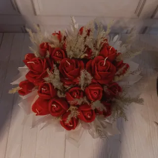 باکس گل شمع