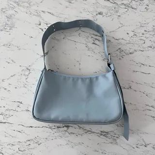 کیف آبی پاستلی