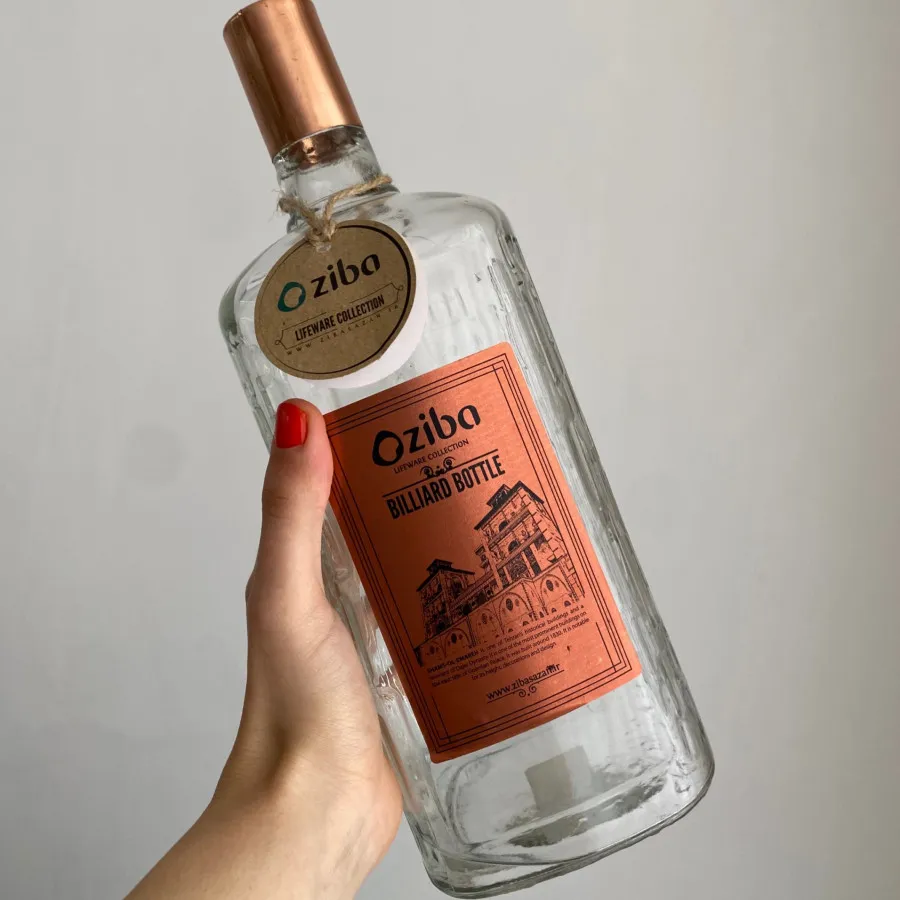 بطری شیشه ای اب