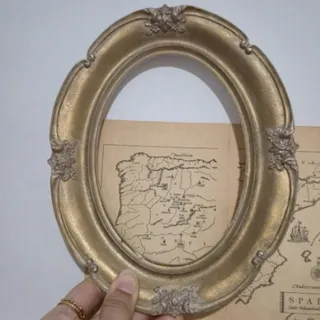 قاب پتینه طلایی 150
