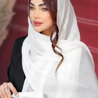 شال حریر کرپ