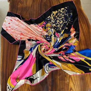 روسری ساتن حریر