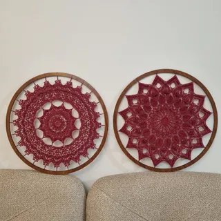 دیوارکوب ماندالا