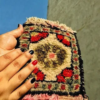 قالیچه کوچولو دست بافت
